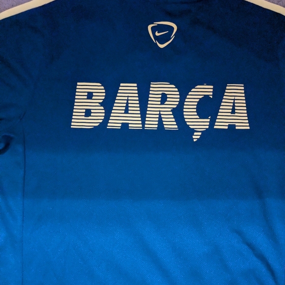 Nike Qatar Airways Barcelona FCB Soccer Jersey Dry-Fit Barca Women's Small - Picture 6 of 6